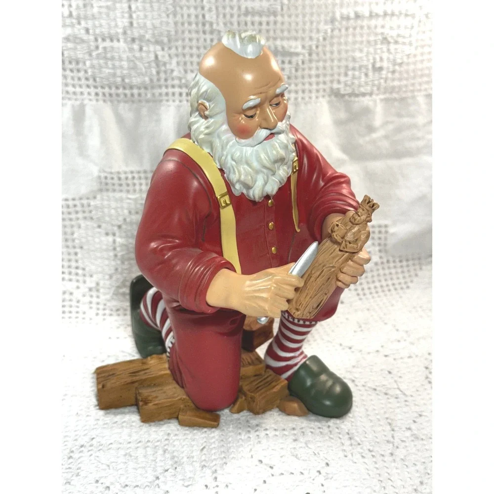 Hawthorne Village Santa True Meaning of Christmas Nativity Figurine A9166